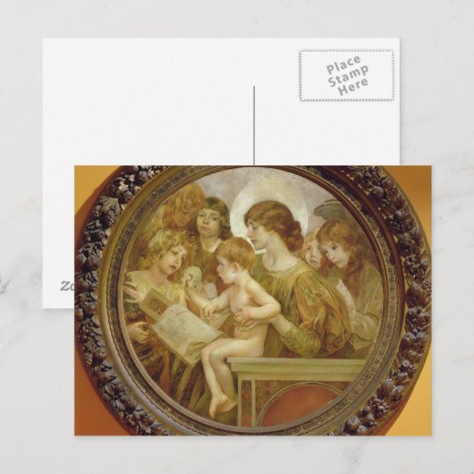 Carte Postale La Vierge des Anges (Devant / Derrière)