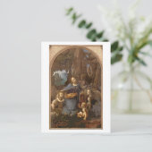 Carte Postale La Vierge des Rochers (Debout devant)