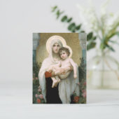 Carte Postale La Vierge des Roses (Debout devant)