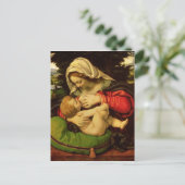 Carte Postale La Vierge du Crochet Vert, 1507-10 (Debout devant)