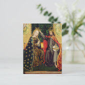 Carte Postale La Vierge enchantée, de l'autel du Dôme, 1499 (Debout devant)