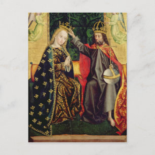 Carte Postale La Vierge enchantée, de l'autel du Dôme, 1499
