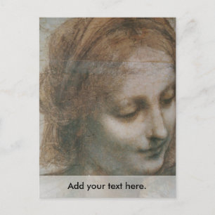 Carte Postale La Vierge et l'Enfant avec Sainte Anne et St John