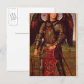 Carte Postale La Vierge et l'Enfant avec SS. Raphael et (Devant / Derrière)
