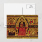 Carte Postale La Vierge et l'Enfant incarnés (Devant / Derrière)
