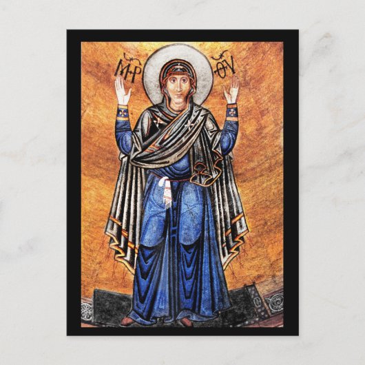 Carte Postale La Vierge Marie Oran (Devant)