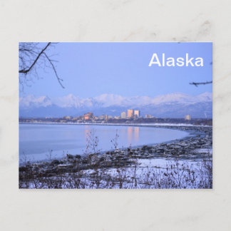 Carte Postale La ville d'Anchorage, Alaska