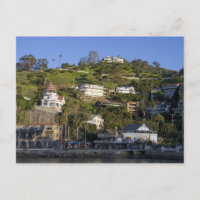 La ville d'Avalon sur l'île de Catalina,