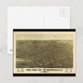 Carte Postale La ville de Buffalo New York (1880) (Devant / Derrière)