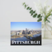 Carte Postale La ville de l'acier | Pittsburgh, PA (Debout devant)
