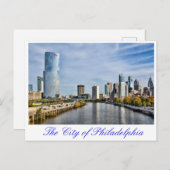 Carte Postale La ville de Philadelphie (Devant / Derrière)