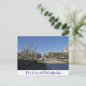 Carte Postale La ville de Philadelphie (Debout devant)