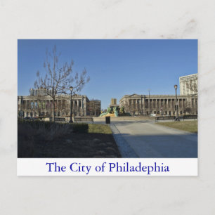 Carte Postale La ville de Philadelphie