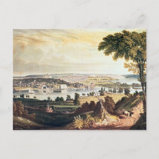 Carte Postale La ville de Washington de l'extérieur de la Marine (Devant)