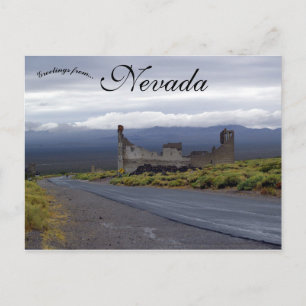 Carte Postale La ville fantôme de Rhyolite Nevada
