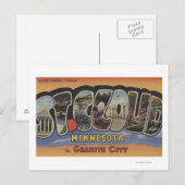 Carte Postale La Ville Granite - Grandes Scènes Lettre (Devant / Derrière)