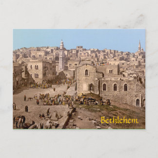 Carte Postale La Ville Sainte De Bethléem