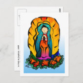Carte postale La Virgin de Guadalupe (Devant / Derrière)