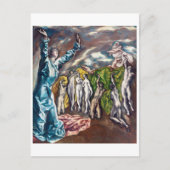 Carte Postale La vision de Saint John | El Greco | (Devant)