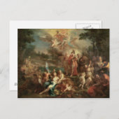 Carte Postale La Vision d'Enée dans les Champs Élysées (Devant / Derrière)