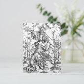 Carte Postale La vision des sept chandeliers (Debout devant)