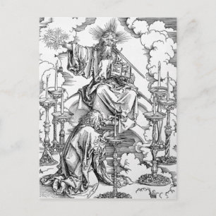 Carte Postale La vision des sept chandeliers