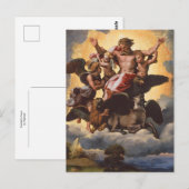 Carte Postale La vision d'Ézéchiel par Raphaël (Devant / Derrière)