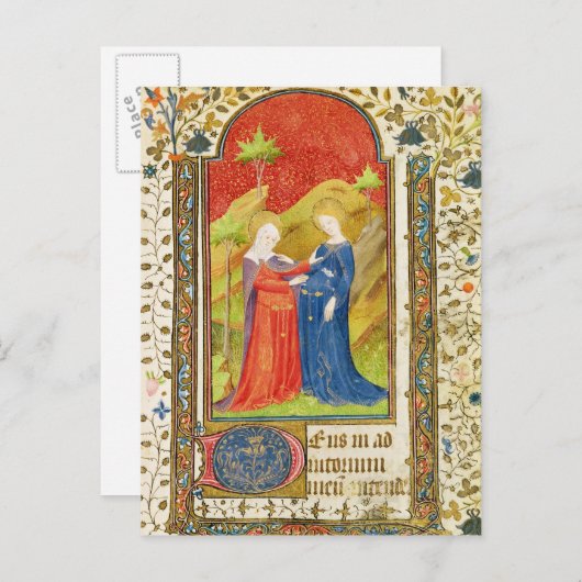 Carte Postale La Visitation (Devant / Derrière)