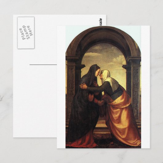 Carte Postale La Visitation (Devant / Derrière)