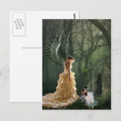 CARTE POSTALE LA VISITE (Devant / Derrière)