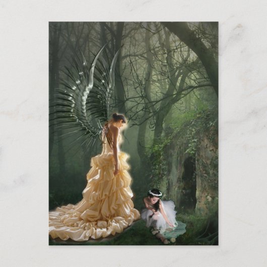 CARTE POSTALE LA VISITE (Devant)