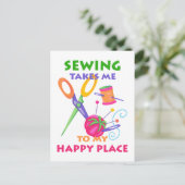 CARTE POSTALE LA VOIE ME PREND (Debout devant)