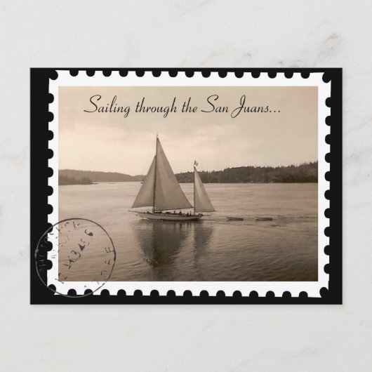 Carte Postale La voile des San Juans (Devant)