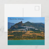 Carte Postale La vraie Espagne- Zahara de la Sierra (Devant / Derrière)