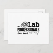 Carte Postale Lab Professionals (Devant / Derrière)