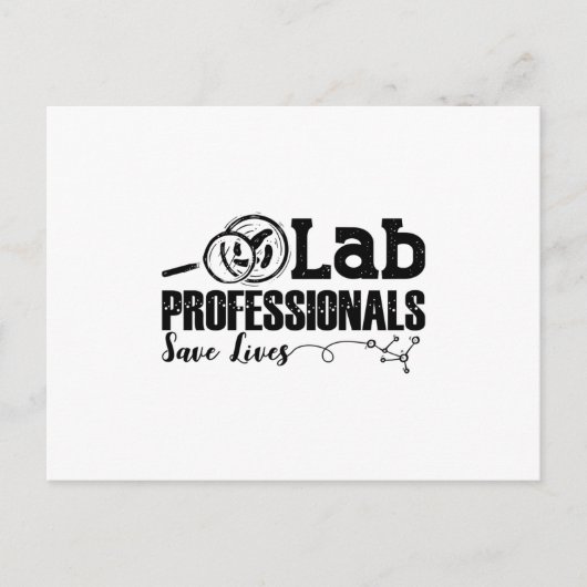 Carte Postale Lab Professionals (Devant)