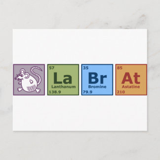 Carte Postale Lab Rat