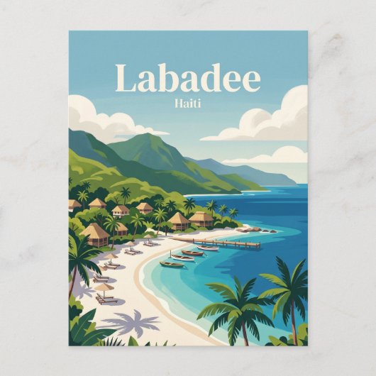 Carte Postale Labadee Haïti (Devant)