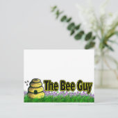 Carte Postale l'abeille (Debout devant)