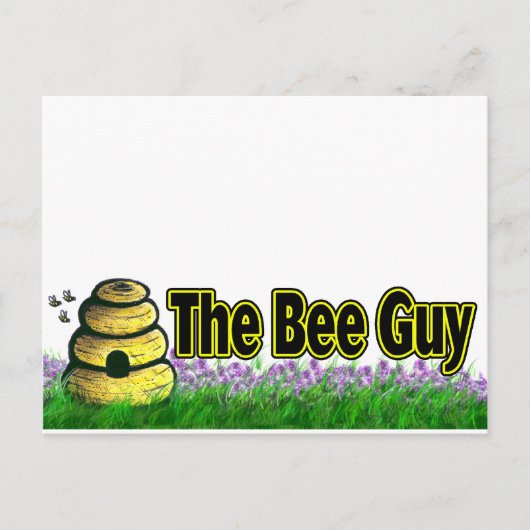 Carte Postale l'abeille (Devant)