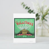 Carte Postale Label de parfum VolutinesParis, France (Debout devant)