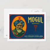 Carte Postale Label Mogul Lemon San Fernando, CA (Devant / Derrière)