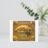 Carte Postale Label orange KenilworthRiverside, CA (Debout devant)