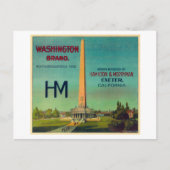 Carte Postale LabelExeter Orange de Washington, CA (Devant)