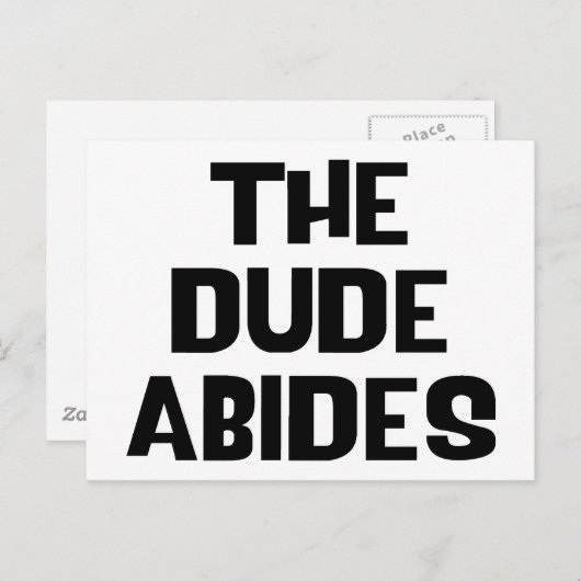 Carte Postale L'Abides (Devant / Derrière)