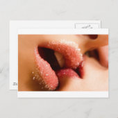 Carte Postale Lábios doces - Lèvres à sucre (Devant / Derrière)