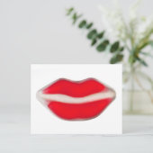 Carte Postale Labios rojos dulces de gelatina (Debout devant)