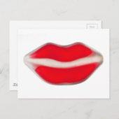 Carte Postale Labios rojos dulces de gelatina (Devant / Derrière)