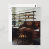 Carte Postale Laboratoire de chimie (Devant / Derrière)