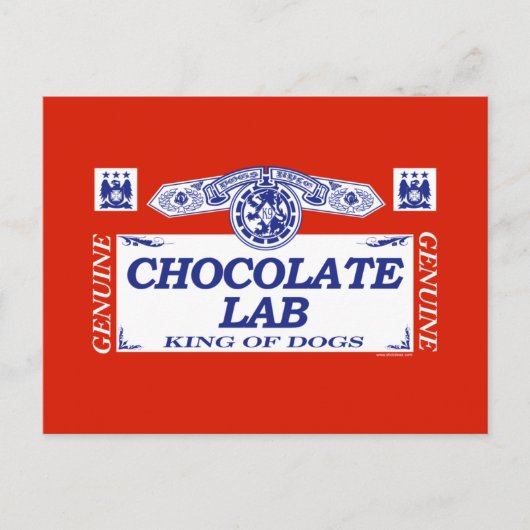 Carte Postale Laboratoire de chocolat (Devant)